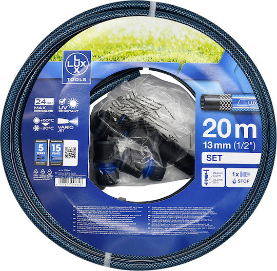 Lux Tools Furtun de grădină Udare Set 1/2" 20m