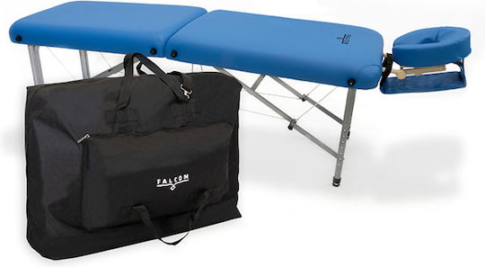Sintang Falcon Apollo Aluminum Portable/Folding Blue Massage and Physiotherapy Bed 180x63.5cm