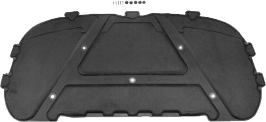 NTY Engine Bay Silencing Material Car for BMW Series 1 (E81/E87) / E82 / E81 / E87 / Series 1 Audi Cabriolet Sound Insulation-Thermal Insulation for BMW Σειρα 1 E81/E87 04/ E82 2007