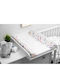 Sensillo Husă Pătuț Pentru Schimbat Bebeluși Din Material Textil Alb 70x50cm