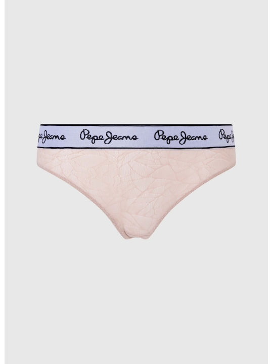 Pepe Jeans Γυναικείο String Μπεζ