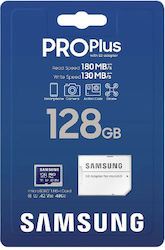 Samsung Pro Plus (2023) microSDXC 128GB U3 V30 A2 UHS-I cu adaptor