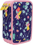 Milan FAIRY TALE Pencil Case Full with 3 Compartments Blue