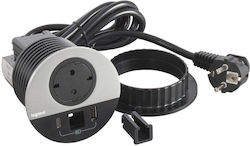 Legrand Einzeln Steckdose Büro mit 2 USB-Anschlüssen Legrand Einzeln Steckdose Büro mit 2 USB-Anschlüssen