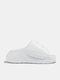 Women's Platform Slides White