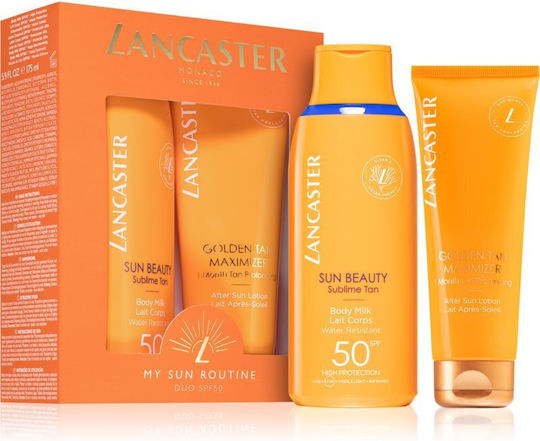 Lancaster Sun Routine Duo SPF50 Set with Sunscreen Spray & After Sun