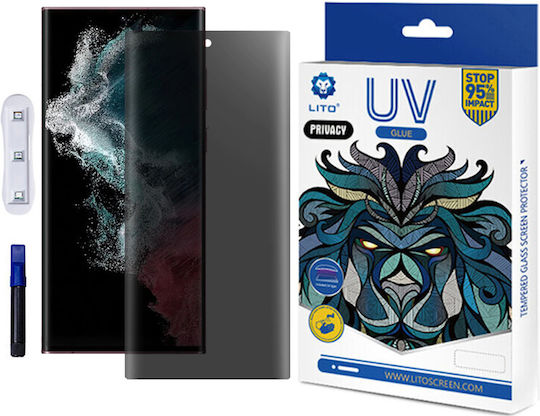 Lito UV 3D UV Liquid Privacy Tempered Glass (Galaxy S22 Ultra 5G)