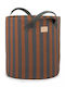 Nobodinoz Kinder Wäschekorb Aus Stoff Majestic Braune 37x37x40cm