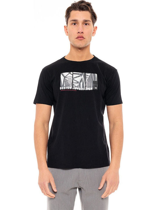 Biston T-shirt Μαύρο