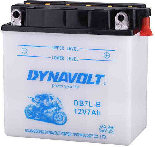 Dynavolt Motorradbatterie mit Kapazität 7Ah
