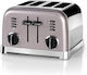Cuisinart Φρυγανιέρα 4 Θέσεων 1800W Ροζ