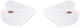 GP Kompozit Motorcycle Protective Hand Guards in Transparent Colour