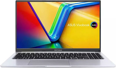 Asus Vivobook 15 M1505YA-OLED-L721W 15.6" FHD (Ryzen 7-7730U/16GB/512GB SSD/W11 Acasă) Cool Silver (Tastatură UK)
