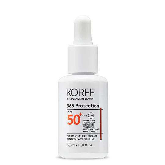 Korff 365 Protection Sunscreen Serum for Face SPF50 Tinted 30ml