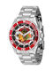 Invicta Watch with Silver Metal Bracelet