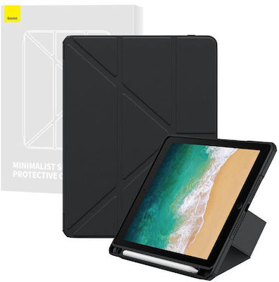 Baseus Minimalist Flip Cover Piele artificială Negru (iPad Pro 9.7")