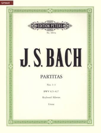 Edition Peters Bach - Partitas, Bwv W000426006