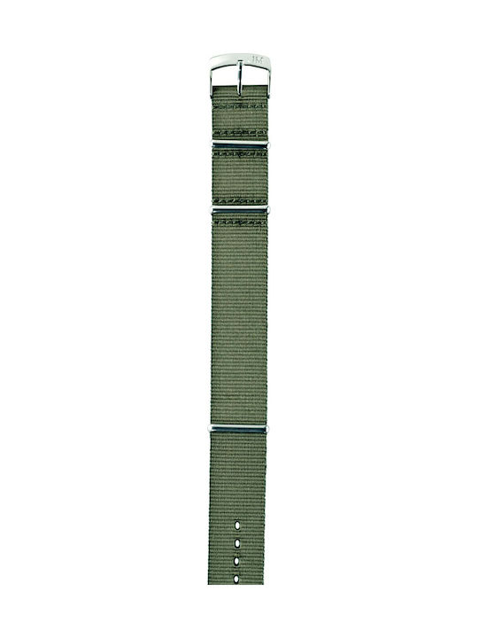 Morellato Υφασμάτινο Λουράκι Nato Πράσινο 24mm