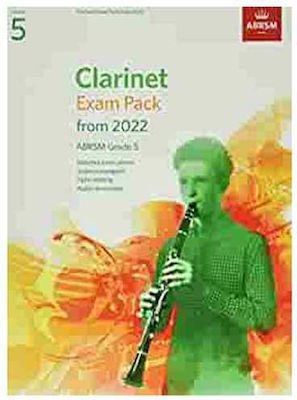 ABRSM Clarinet Exam Pack from 2022 Grade 5 Carte de teorie pentru Instrumente de suflat
