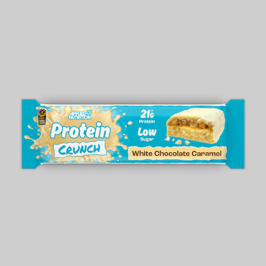 Applied Nutrition Protein Crunch Riegel mit 21gr Protein & Geschmack White Chocolate Caramel 62gr