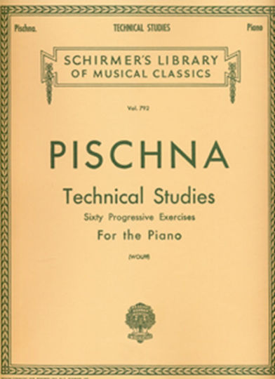 G. Schirmer Pischna J Technical Studies piano pentru Pian