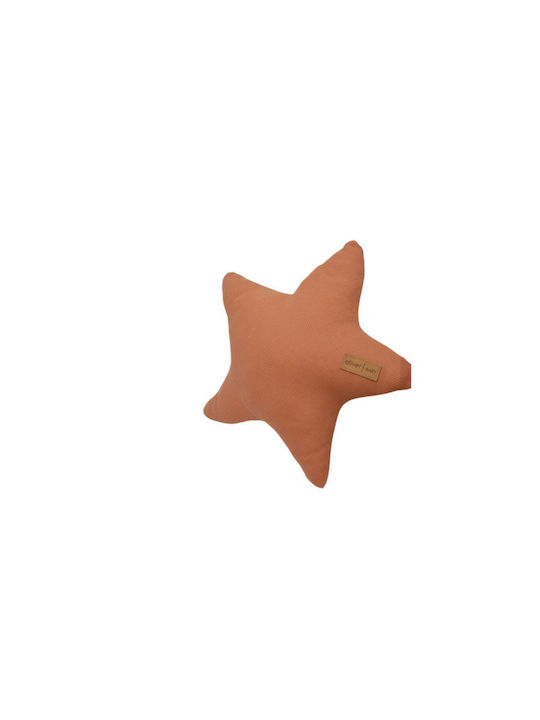Baby Oliver Crib Decorative Pillow Star Orange ...