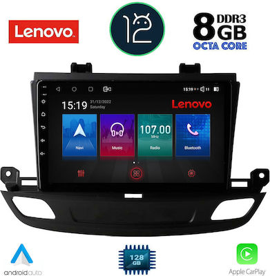 Lenovo Sistem Audio Auto pentru Opel Insemnări 2018> (Bluetooth/USB/AUX/WiFi/GPS/Partitură) cu Ecran Tactil 9"