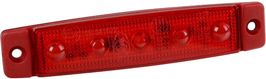 Lampa Φως Όγκου Φορτηγού Φως Όγκου 96x20mm 12-24V - Κόκκινο L9703.1
