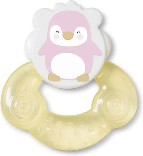 Saro Cool Animals Teething Ring with Water Made of Silicone for 6 m+