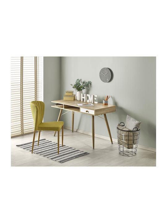 Kids Desk made of Melamine Beige 120x60x75cm