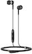 Sennheiser CX-80S In-ear Handsfree με Βύσμα 3.5mm Μαύρο