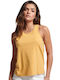 Superdry Women's Summer Blouse Sleeveless Ochre Marl