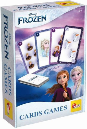 Επιτραπέζιο Παιχνίδι Frozen Cards για 2+ Παίκτες 4+ Ετών (EN) Lisciani Giochi