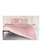 Guy Laroche Set Cearșaf cu 2 Fețe de pernă Single cu Elastic 100x200+30cm. Novel Pudra 3buc