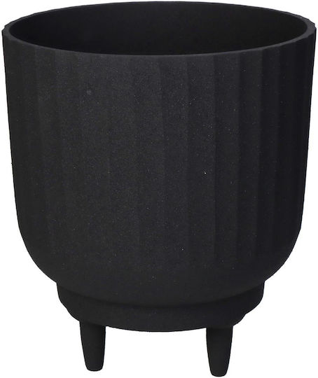 ArteLibre Planter Aluminum Black 17x17x20cm.