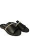 PYRAMIS 23131/2108 BLACK LEATHER MULE