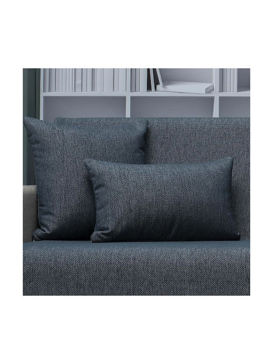 Cotone Διακοσμητική Μαξιλαροθήκη 830 Πετρόλ 50x50εκ.