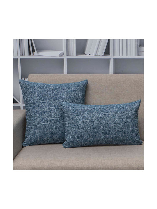 Cotone Калъф За Възглавница Valia Петролен 45x45см