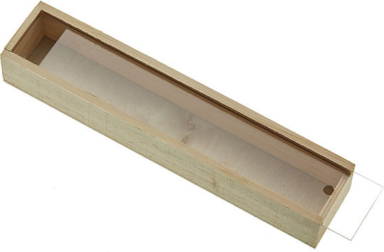 Christening Favor with Pencil Holder made of Wood