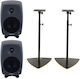 Genelec 8330 APM Stand Bundle Ηχεία Studio Monitor 5" 50W (Ζεύγος) Μαύρα