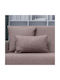 Cotone Dekorativer Kissenbezug 818 Rosa 40x40cm