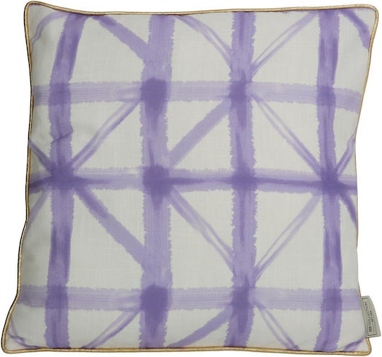 ArteLibre Μαξιλάρι Καναπέ Λιλά 45x45εκ.