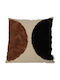 ArteLibre Sofa Cushion Made of 100% Cotton Brown 45x45cm