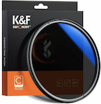 K&F Concept Multi-Coated Circular Polarizer Slim Φίλτρo CPL Διαμέτρου 77mm για Φωτογραφικούς Φακούς