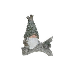 Inart Santa Claus Green 11x14x7cm