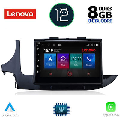 Lenovo Sistem Audio Auto pentru Opel Mokka 2016> (Bluetooth/USB/AUX/WiFi/GPS/Partitură) cu Ecran Tactil 9"