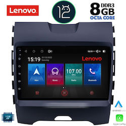 Lenovo Car Audio System for Ford Edge 2015> (Bluetooth/USB/AUX/WiFi/GPS/CD) with Touch Screen 9"