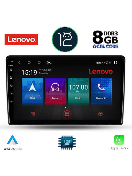 Lenovo Ηχοσύστημα Αυτοκινήτου για Rexton (Bluetooth/USB/AUX/GPS) με Οθόνη Αφής 9"