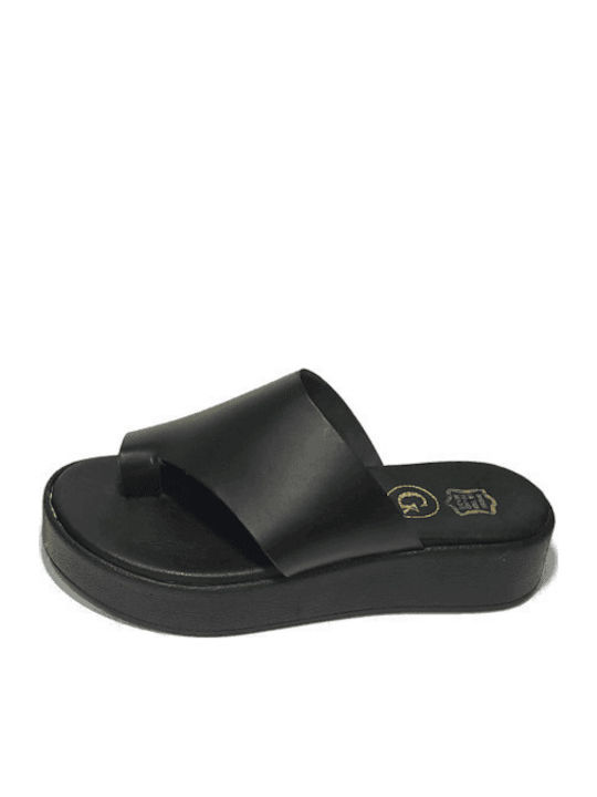 Gk Shoes Leather Women's Flat Sandals Flatforms...