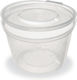 Disposable Plastic PP Tableware for Sauce 120ml Transparent 50pcs
